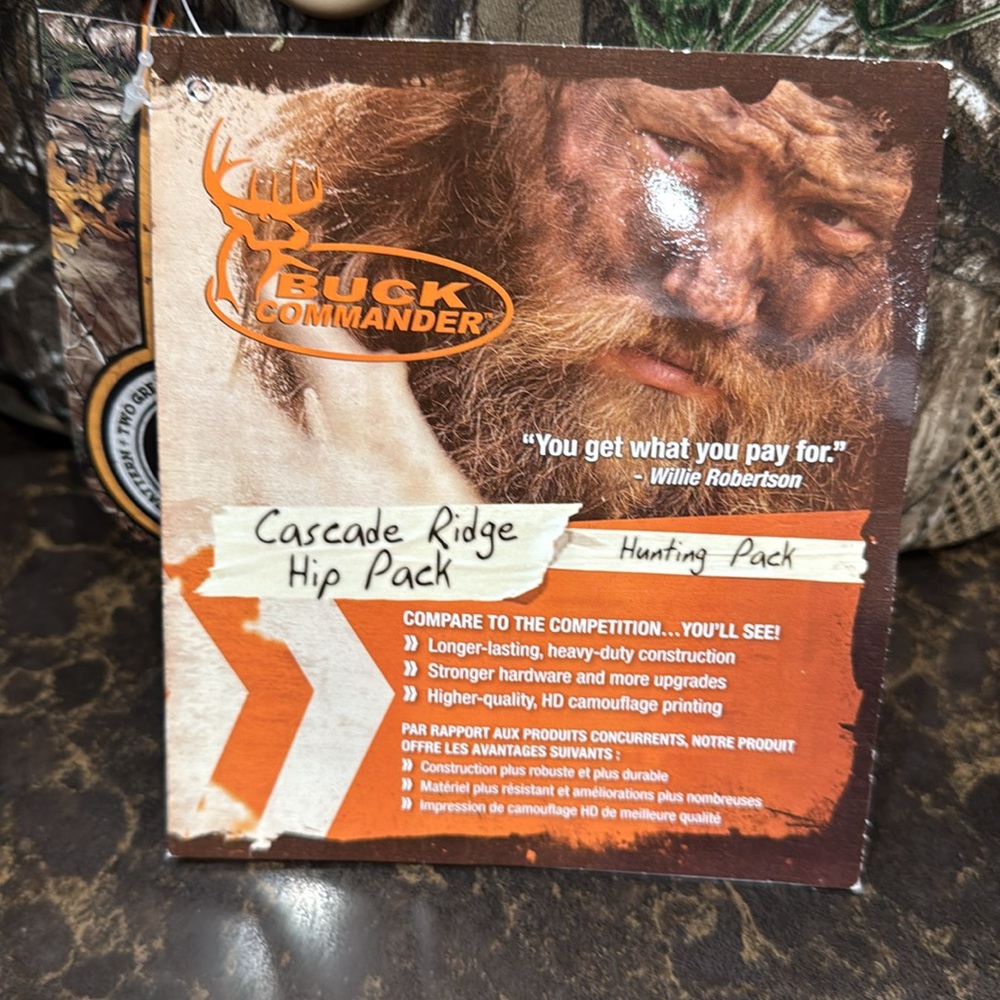 Buck Commander Cascade Ridge Realtree Camo Hip Pack!  NWT! - Picture 2 of 12